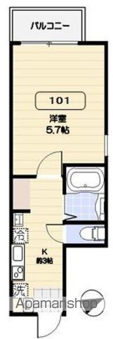 アルヴィータ北新宿の間取り写真