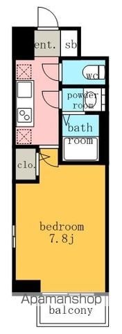 S-RESIDENCE志賀本通の間取り写真