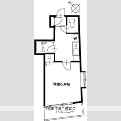 【中野区新井のマンションの間取り】