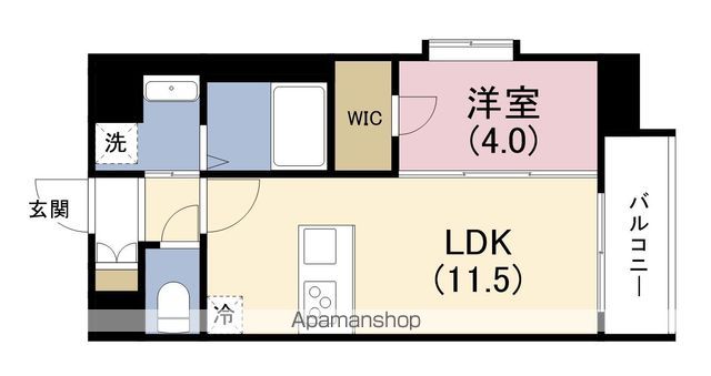 スプランディッド中之島DUEの間取り写真