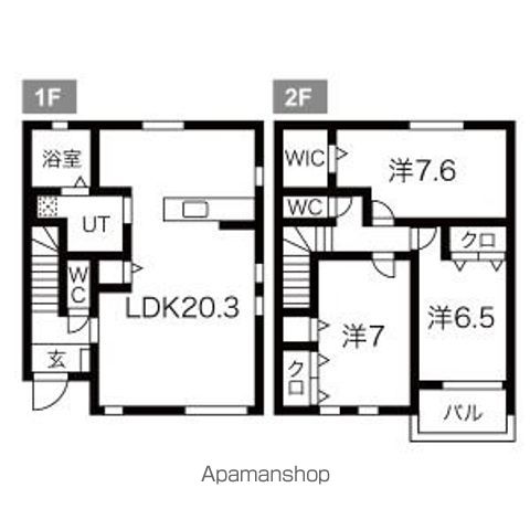 【グランデＫ　Ｉ　１０２の間取り】