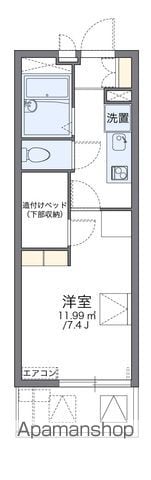 レオパレスエルヴェール サンクの間取り写真