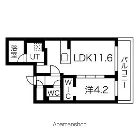 グランエスポワールマルヤマ(GRAND ESPOIR MARUYの間取り写真