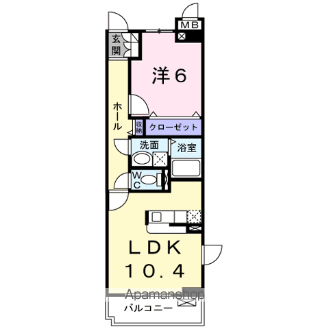 【エクセレントヒルの間取り】