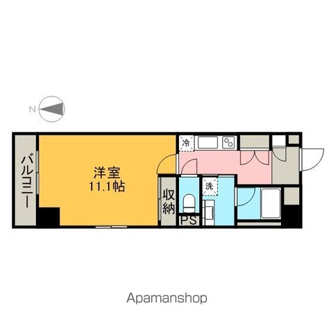 レジデンス上前津スクエアの間取り写真