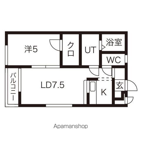 セリーヌAの間取り写真