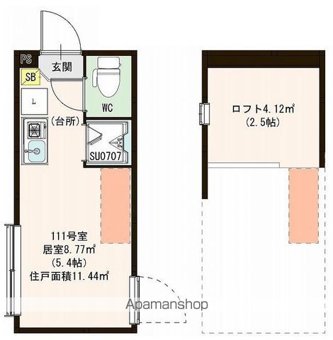 【ハーモニーテラス豊島Ⅴの間取り】