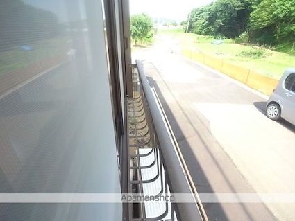 ハウス楓[1R/26.08m2]のバルコニー