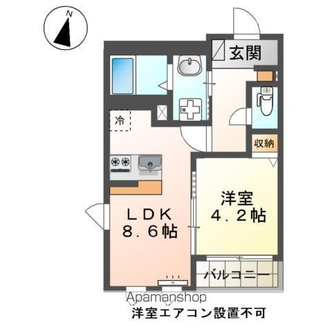 同じ建物の物件間取り写真 - ID:213112219445