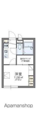 レオパレスルミエールの間取り