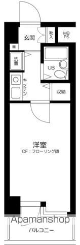 ピュアシティ横浜の間取り写真