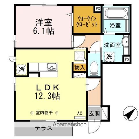 サンティール京の間取り写真