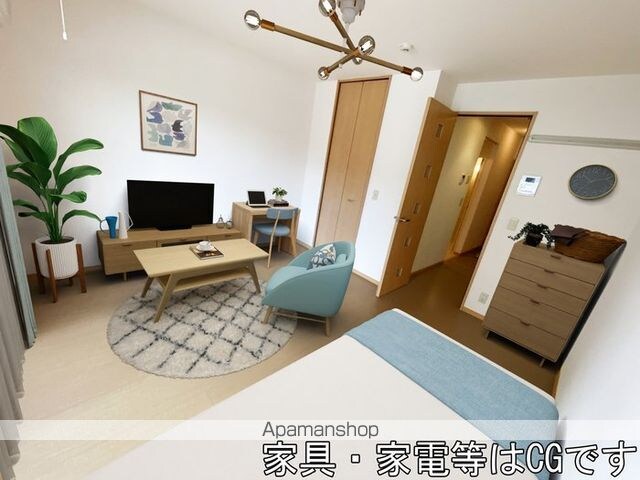 グランドソレーユ・ＳＩＩ[1K/26.8m2]のリビング・居間
