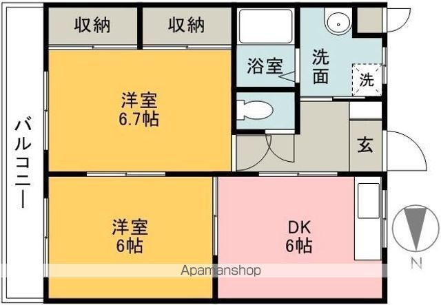エクセル12の間取り写真