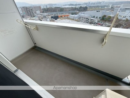 滋賀県草津市野路東６丁目[1DK/30.55m2]のバルコニー