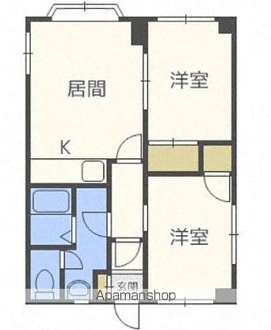 ハイツペアシティ石山の間取り写真