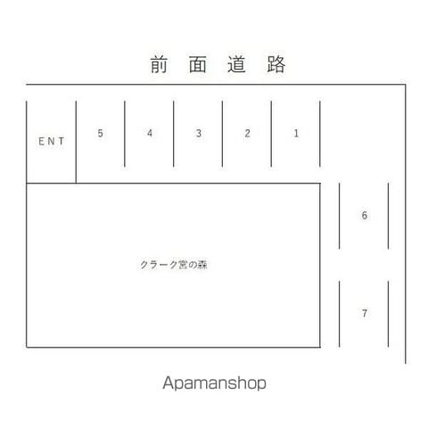 クラーク宮の森の内装写真
