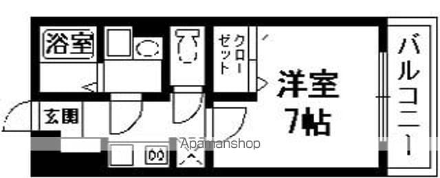 エクレール鷹合の間取り写真