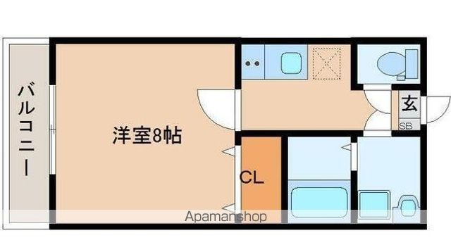 リヒトハイム中倉の間取り写真