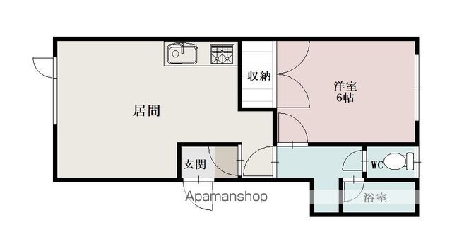レジデンス関の間取り写真