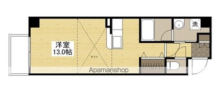 鉄砲町　原田ビル[1R/29.09m2]の間取図