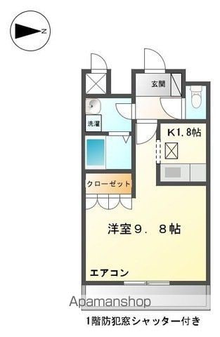 ミール株山の間取り写真