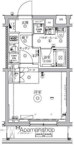 セジョリ新宿上落合の間取り