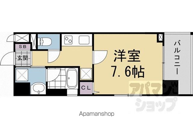 ベラジオレガシー京都西七条の間取り写真