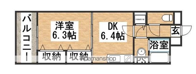 メルカーサ香華の間取り