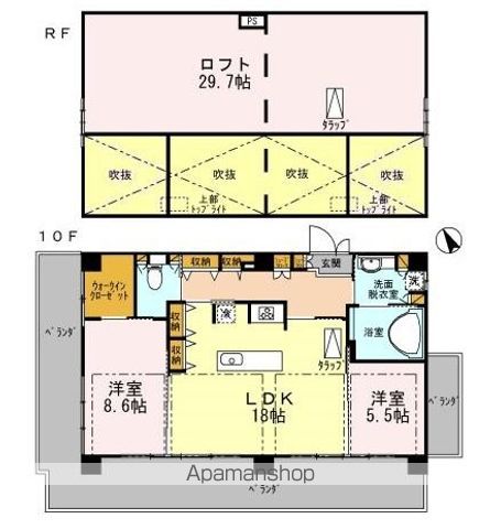 HOUSE TAGAWAの間取り写真