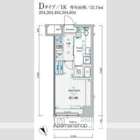 MAXIV ALIVE堀切菖蒲園の間取り写真