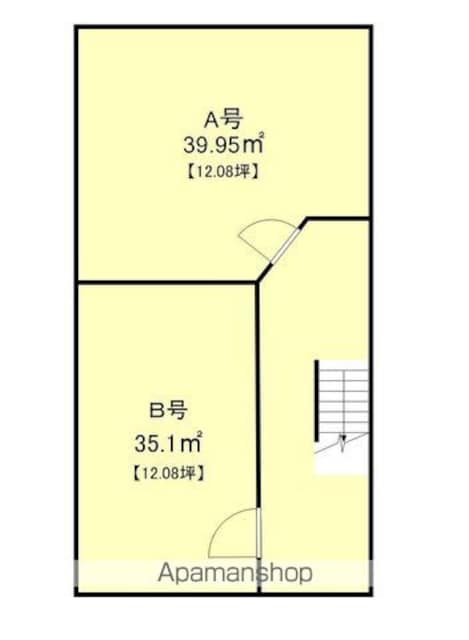 シオジビル[事務所/39.95m2]の間取図