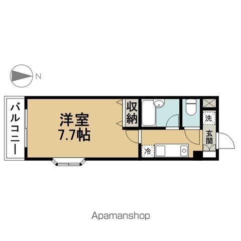 YMガーデンの間取り写真