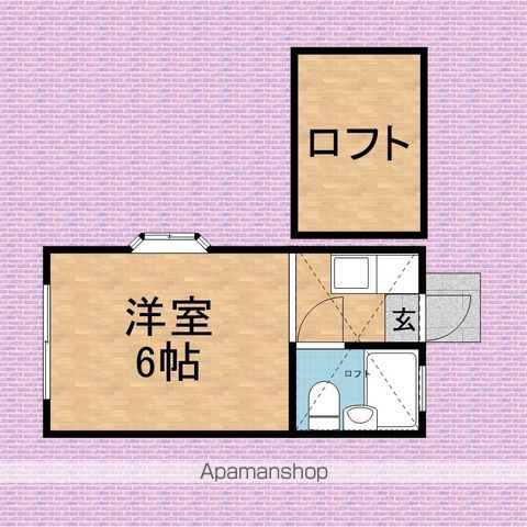 ハイムサンロード苗間の間取り写真