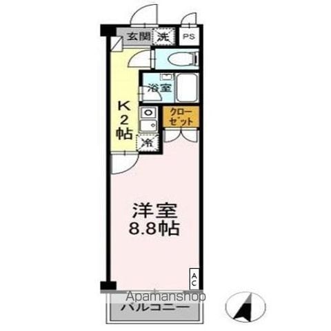 タイムD2の間取り写真