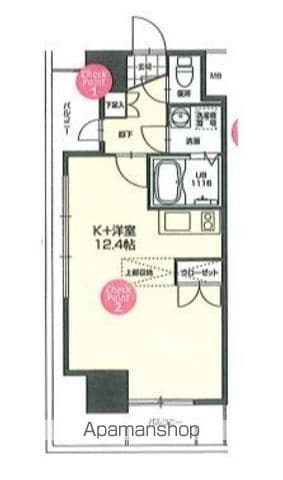 No72 HARBOR EAST TOWERの間取り写真