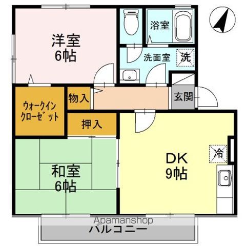 セントラルハイム Aの間取り写真