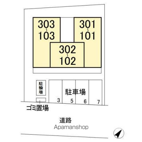 【流山市南流山のアパートの写真】