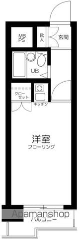ヴェラハイツ鶴見の間取り写真