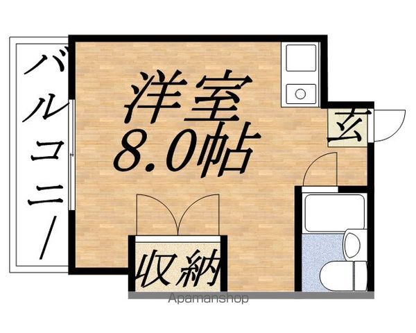 サイレンス医大前の間取り写真