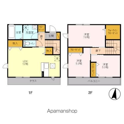 【花水木　Ａの間取り】