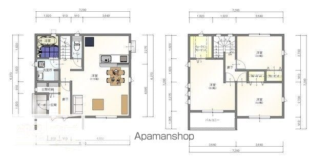 Ｃｈｏｕｅｔｔｅ　Ⅱ[3LDK/89.42m2]の間取図
