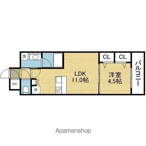 スプランディッド本町グランの間取り写真