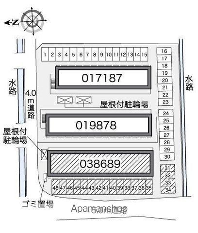 レオパレス古川Ⅲ 203 ｜ 愛媛県松山市古川南２丁目1-23（賃貸アパート1K・2階・28.02㎡） その27