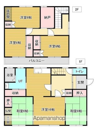美園１条２丁目[5LDK/126.76m2]の間取図