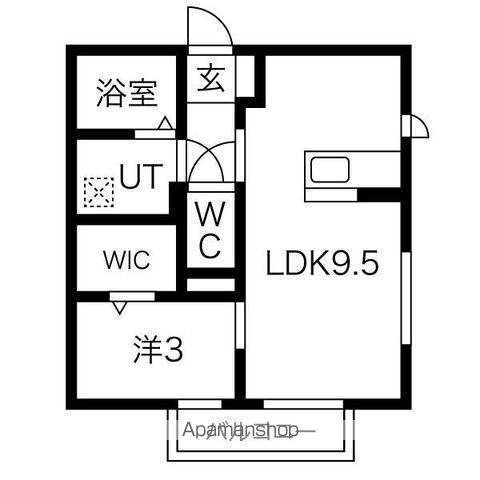ボナールクレハの間取り写真