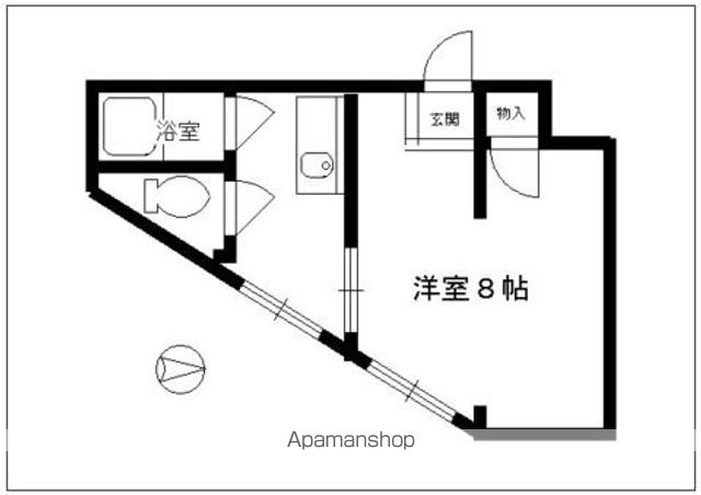 ジュネス東條の間取り写真