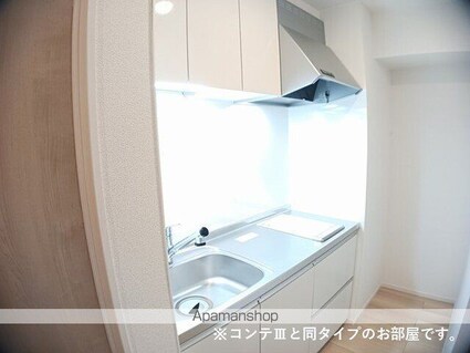 プリムローズ　野村[1K/25.83m2]のキッチン