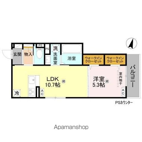 DーROOM佐太中町の間取り写真