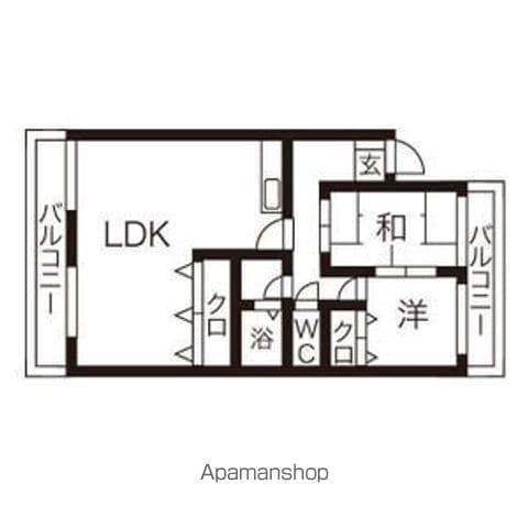 グリーンハイツ前田の間取り写真